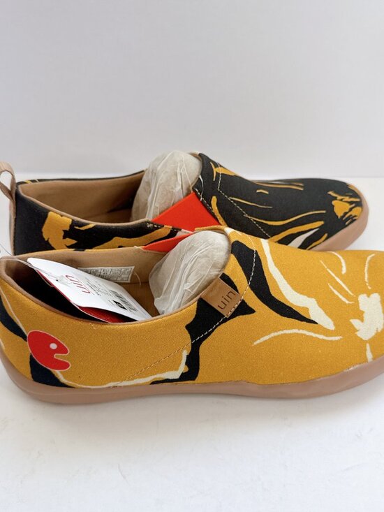 Mens Shoes Size 8 NWT UIN Slip On Shoes Canvas Comfortable Stamen main image 13